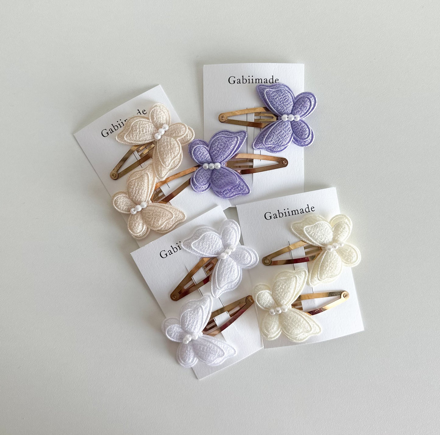 Butterfly Hair Clip Set