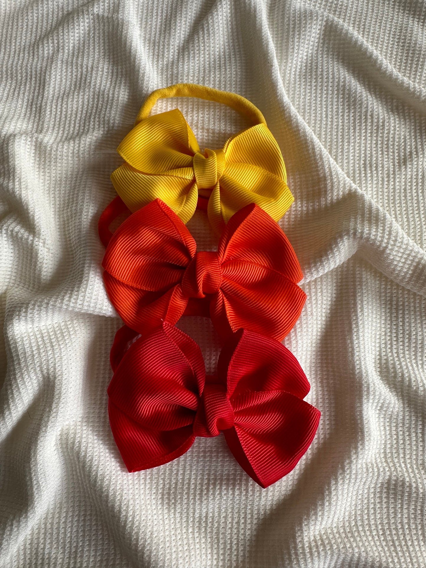 Baby Headband Bow Solid Color Bow | Set Julia