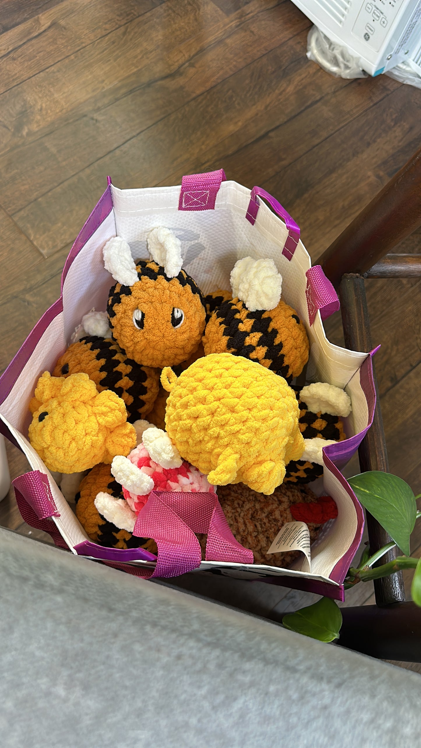 Crochet Bumblebee Plushie