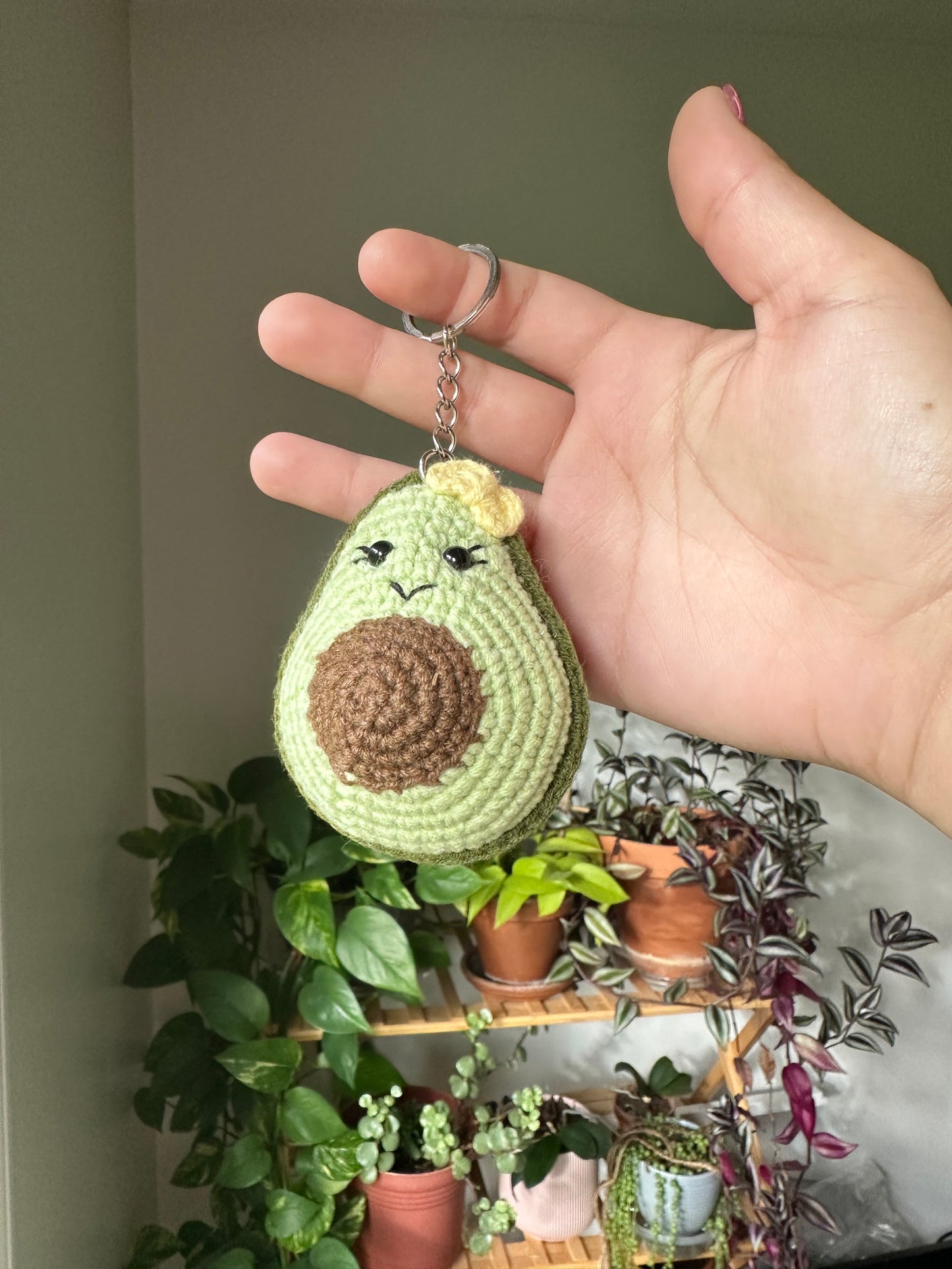 Crochet keychains