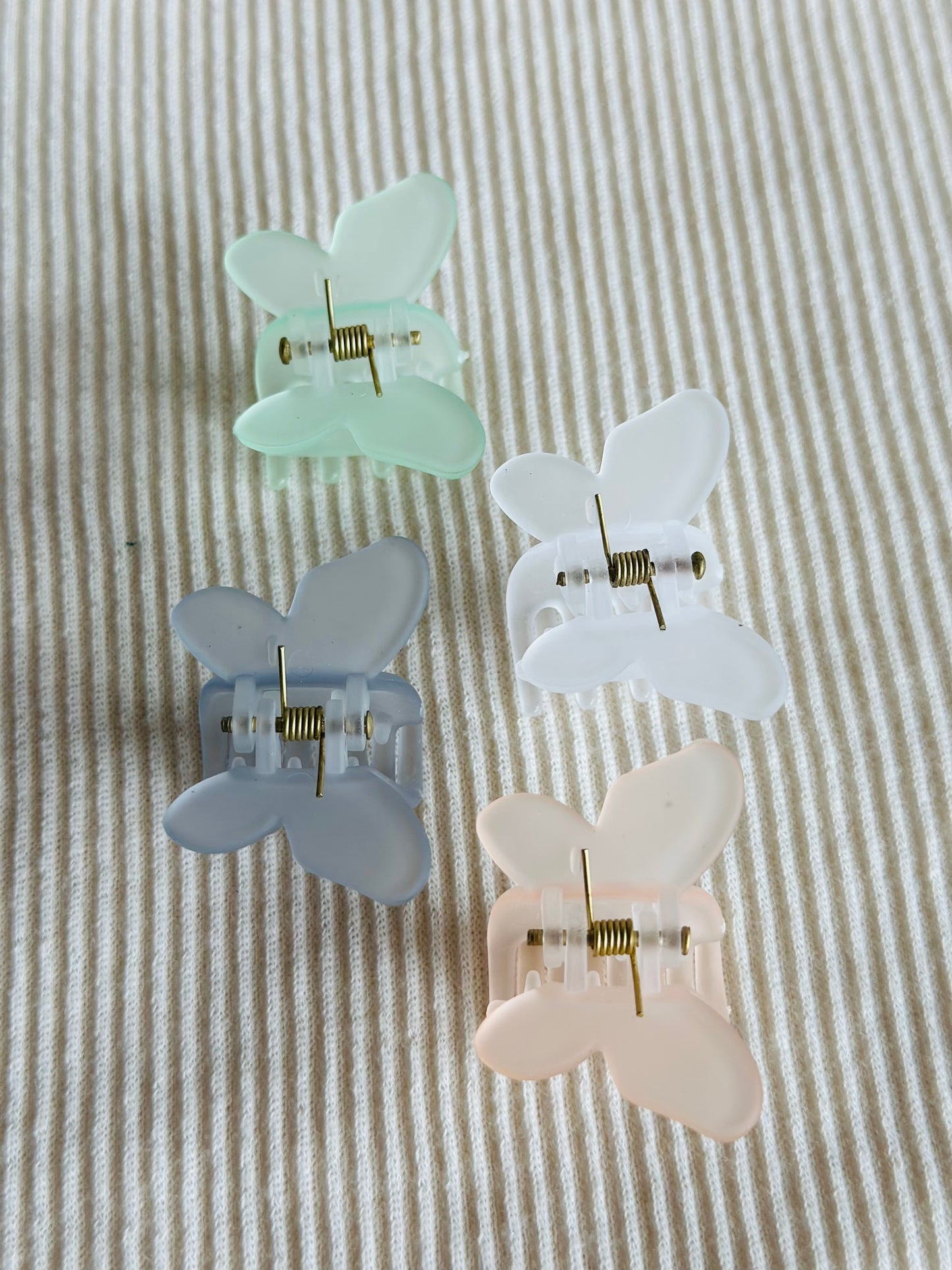 Butterfly Hair Claw - Set of 4