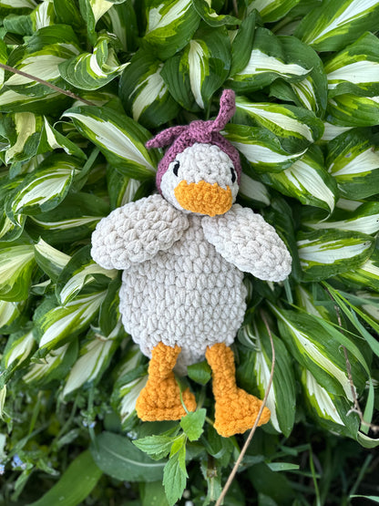 Crochet Della Duck Lovey Snuggler