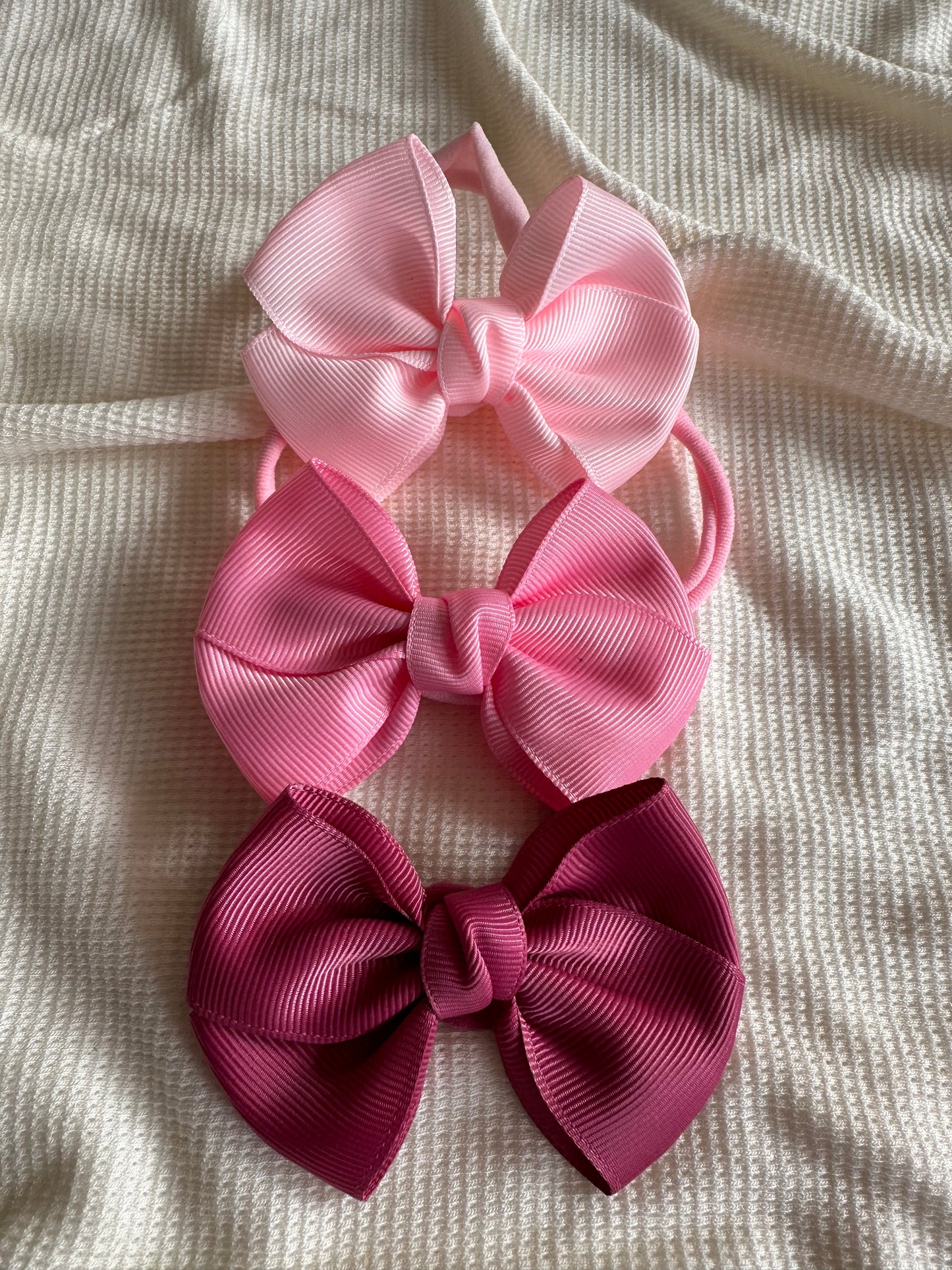 Baby Headband Bow Solid Color Emy