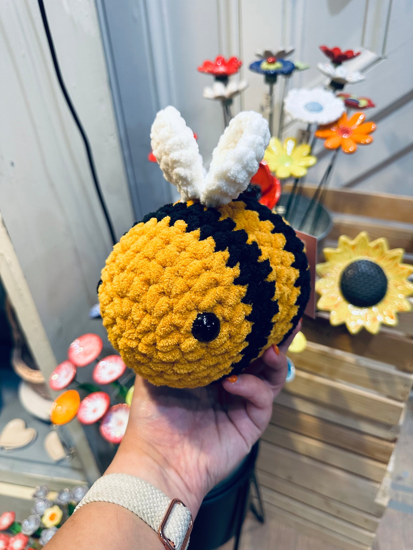 Crochet Bumblebee Plushie