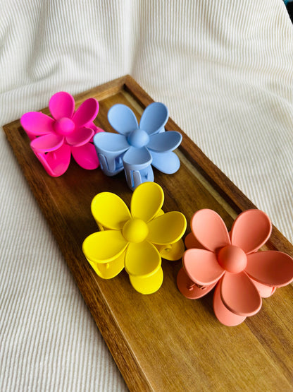 Flower Hair Claw Choose Your Color