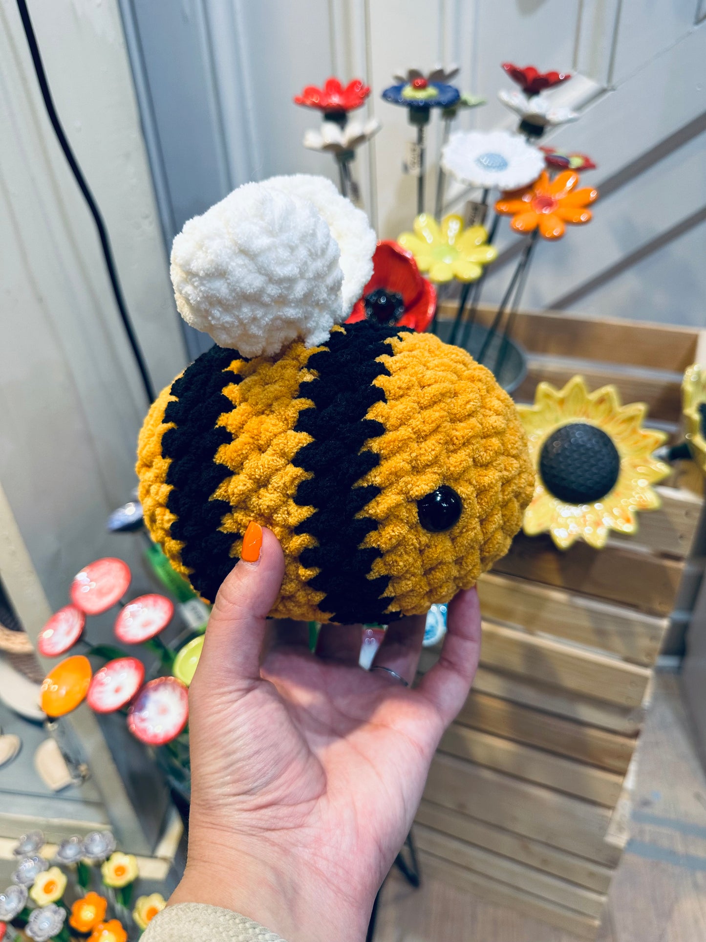 Crochet Bumblebee Plushie