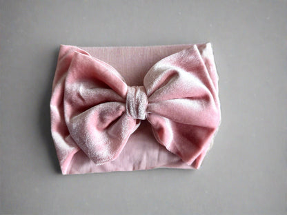 Baby Big Bow Velvet  Headband