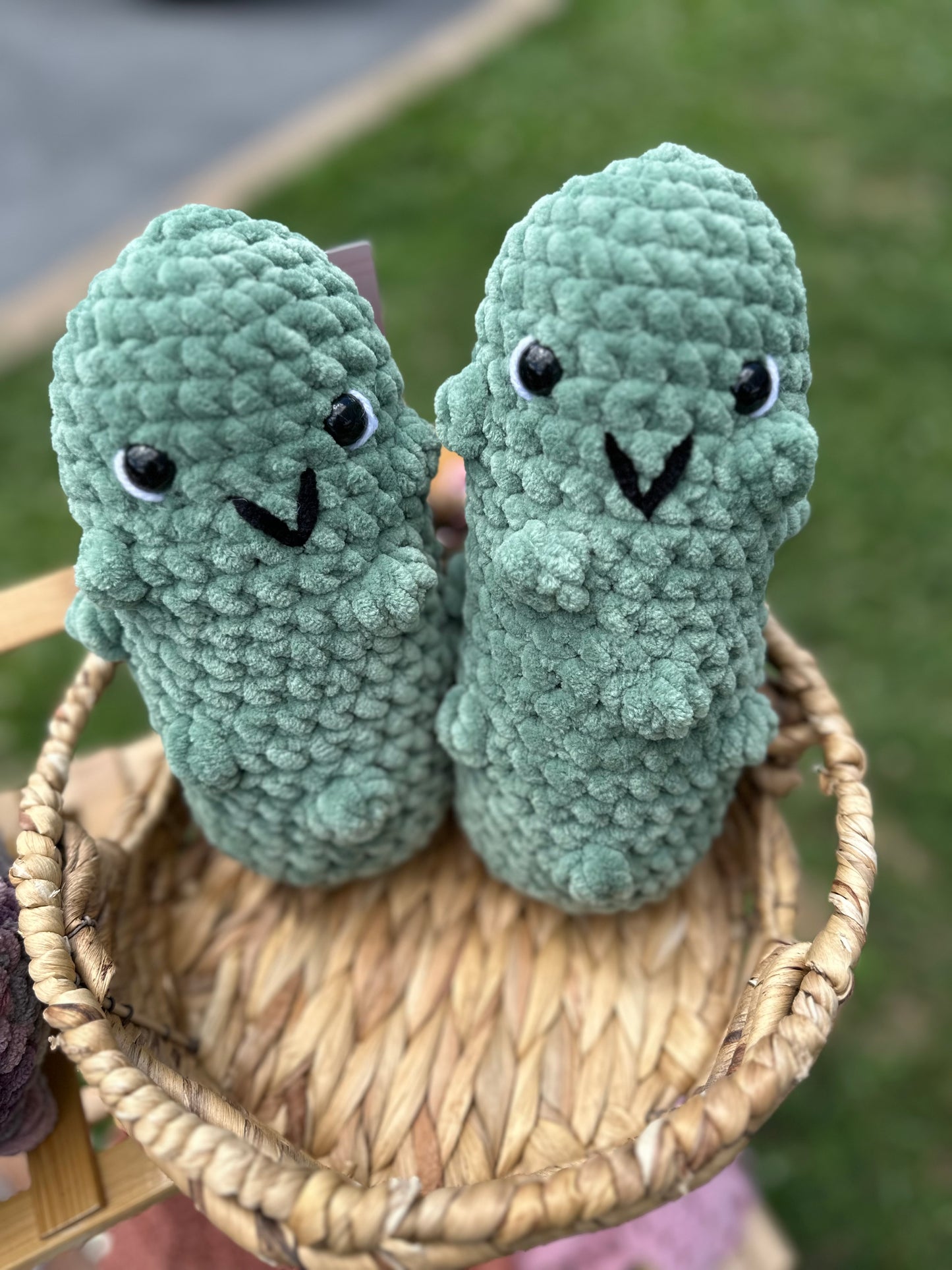 Crochet Pickle | Dill Pickle | Emotional Support Pickle