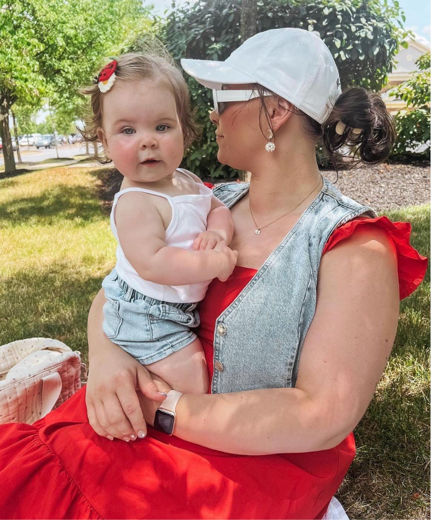 Crochet Hair Clip | Ladybug