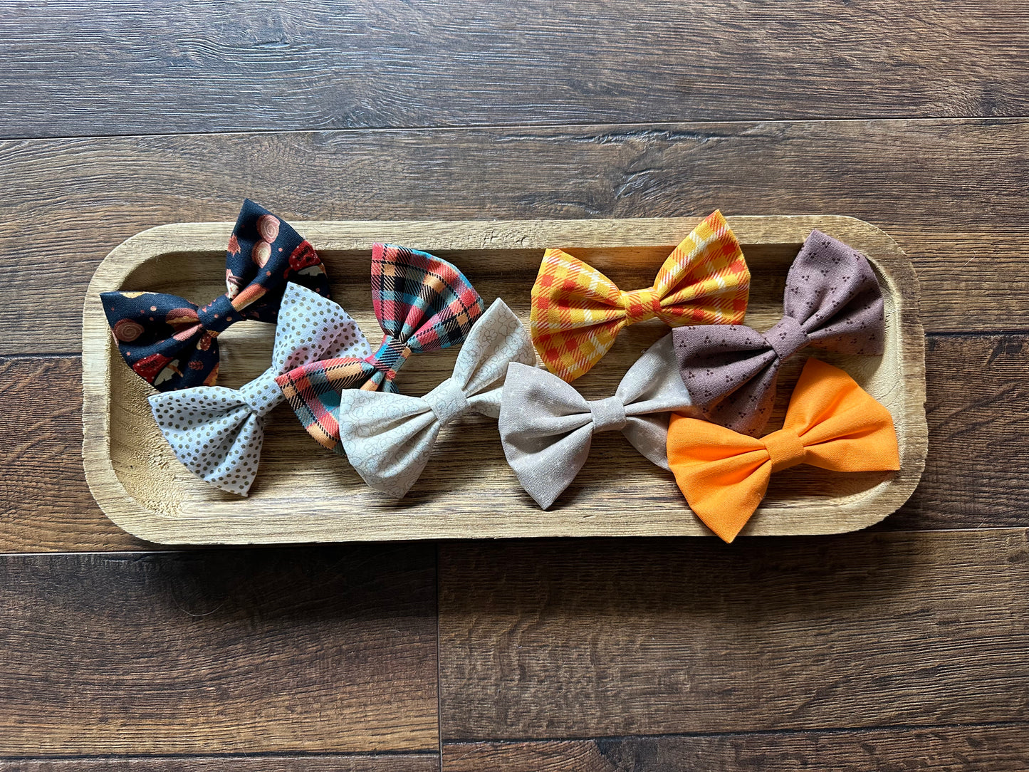 Fall Hair Bows