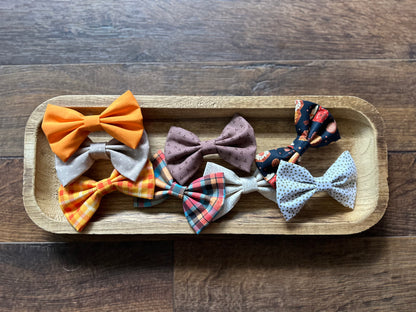 Fall Hair Bows