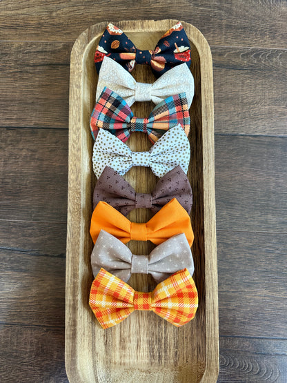 Fall Hair Bows