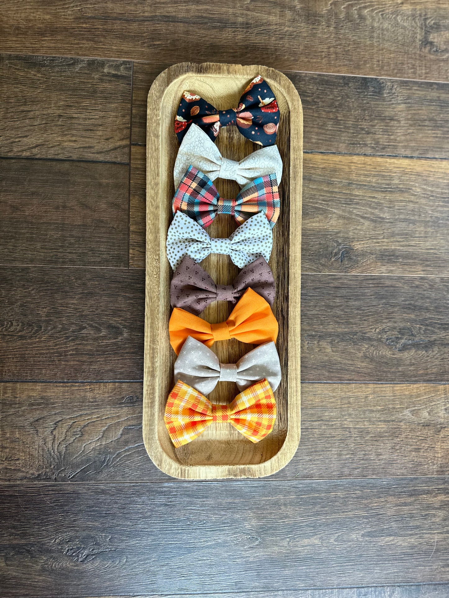 Fall Hair Bows