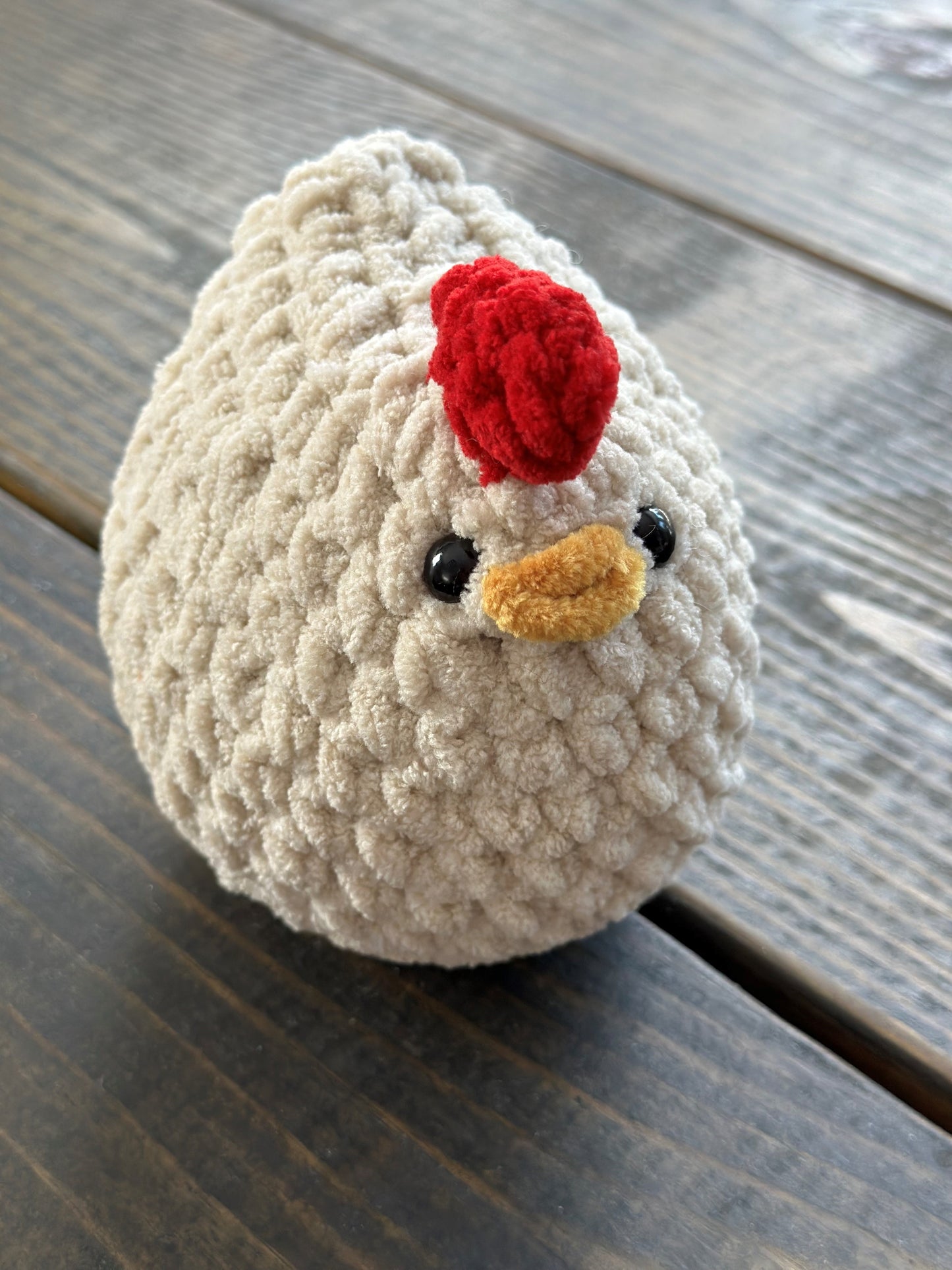 Crochet Chicken Plushie