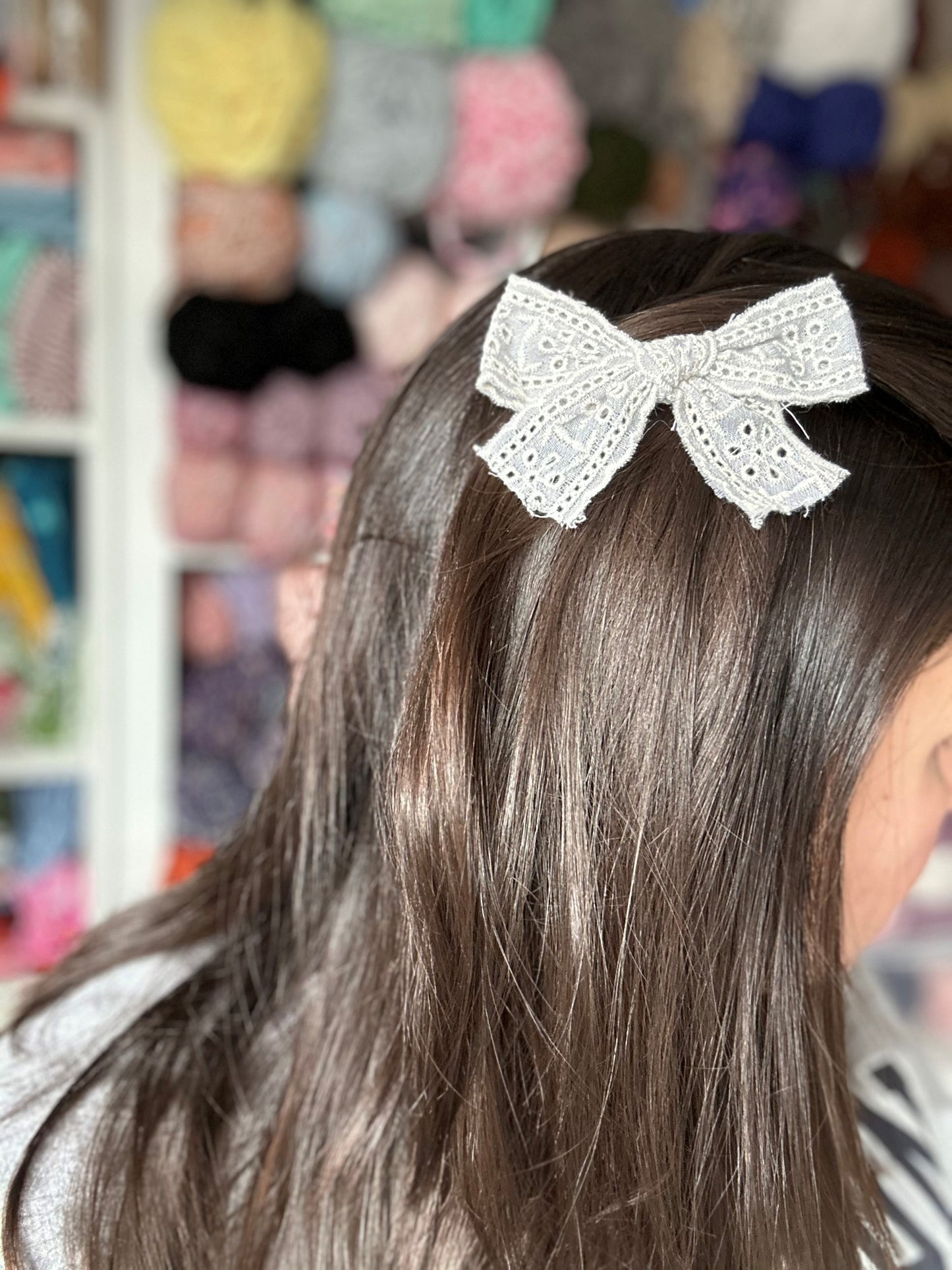 Lace Bow  | Single Bow