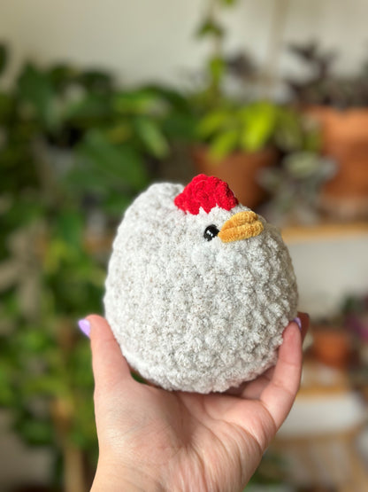 Crochet Chicken Plushie