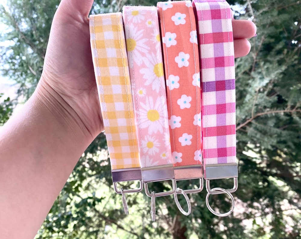 Keychain | Keyfob | Fabric Keychain | Wrist Keychain